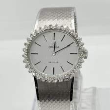 OMEGA DE VILLE Silver Hand-wound Ladies Watch