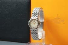 [N MINT in Box] SEIKO CREDOR 4J81-0A50 11P 18KT Quartz women's watch from Japan