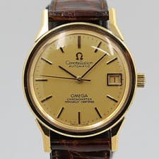 Omega Constellation AT Timepiece Automatic Chronometer Mens Watch Vintage