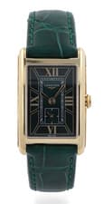 LONGINES DolceVita Quartz Green Solid 18ct Yellow Gold - L5.255.6 - 21mm - £4650