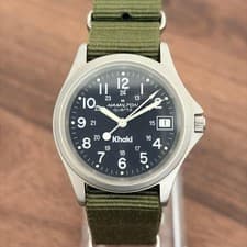 Hamilton Khaki Old Logo Military NATO Watch Analog Durable Used