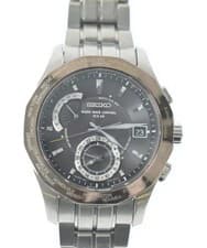 SEIKO Seiko Watch Men's - Black x Siler