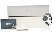 SEIKO Presage SARY187 Automatic Men's Watch Japanese Garden Open Heart Navy Box