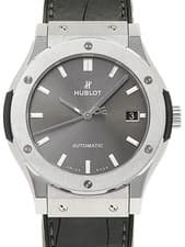 HUBLOT Classic Fusion Racing Titanium 511.NX.7071.LR 45mm Gray Dial Steel #T148