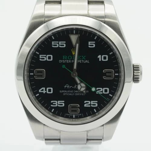Rolex Air-King Men's Watch 40mm 116900 Steel Beautiful Condition Matte Automatic