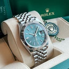 2026 Rolex Datejust 41, Green Jubilee, Unworn Full Set, 126334-0028