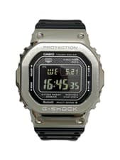 Casio G Shock GMW B5000 Full Metal Digital Watch Black Silver Mens Wrist