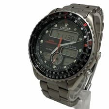 Citizen Promaster Navihawk Titanium Ana-Digi Watch Japan