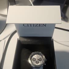 Promaster Navihawk Citizen Eco-Drive Chrono Men's Stainless Steel  Watch/ Box