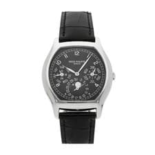 Patek Philippe Grand Complications Perpetual Calendar Tonneau Watch 5040P-013