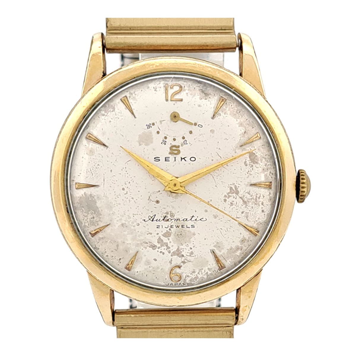 SEIKO 14040 Automatic indicator, initial logo applied. Manual