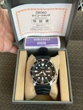 Seiko 7S26-0020 Automatic Diver's Watch 200m Used Tested From Japan