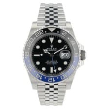 Rolex GMT Master II Batgirl Black Dial Stainless Steel 40mm Automatic 126710BLNR