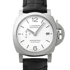 PANERAI Luminor Quarantine PAM01371 White Men's Used Watch #31031