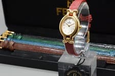 *Near MINT / BOX* FENDI 640L 5 Colors Change Belt 24mm Women’s Quartz Watch