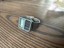 Vintage Casio CS-831 Calculator Watch 1980s – Rare – Working – Nice Condition