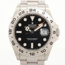 Rolex Explorer II 226570 SS SS AT black dial 2 Extra Links