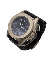 Unimatic UT4 Quartz Watch Black Minimalist Military Style Italy