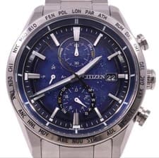CITIZEN ATTESA AT8181-71L Limited Titanium Radio Solar 1.65in Case 7.09in Wrist