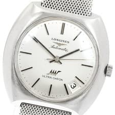 Longines Ultra Chron Automatic Date Mens Watch Vintage Swiss 37mm Working Used