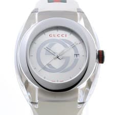 Gucci Sync YA137102A Silver Quartz Unused Watch
