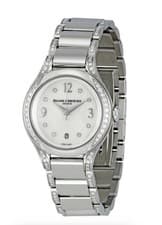 Baume and Mercier Ilea Mother of Pearl Dial Diamond Ladies Watch MOA W/ Diamonds