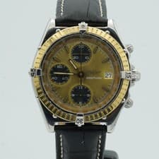Breitling Chronomat 81950 Men's Watch Steel Pretty BR802 Gold Limited
