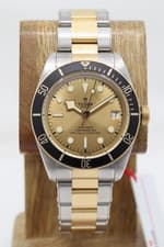 Tudor Black Bay Two-Tone 18K Gold 41mm Champagne Dial Watch W/ Box M79733N-0004