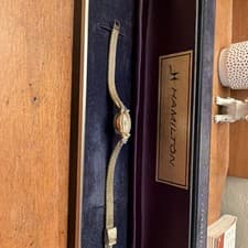 Hamilton Duchess 1/20 10k Gold Filled Ladies Cocktail Watch As Is Not Working