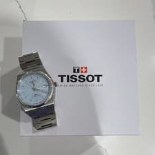 Tissot PRX Automatic Blue Dial Silver Stainless Steel w/ Box & Papers