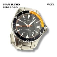 Hamilton Khaki Automatic Navy Dive Watch H823050 Used From Japan