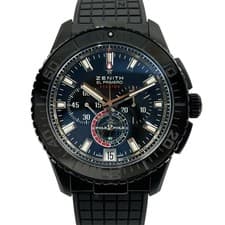 Zenith El Primero 24.2062.405 45mm SS Black Dial Automatic Chronograph #KN350