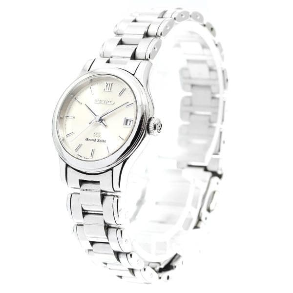 SEIKO GRAND SEIKO STGF013/4J52-0010 25mm SS Silver Dial Date Quartz #C649