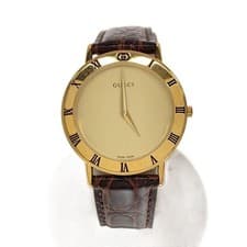 Used GUCCI Ladies quartz watch/*External belt/back cover scratched