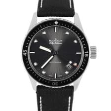 2016 PAPERS Blancpain Fifty Fathoms Bathyscaphe Grey 43mm 5000 1110 B52A BOX