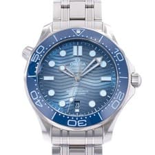 Omega Seamaster Diver 300M 210.30.42.20.03.003 Blue Mens Watch Box Papers 2026