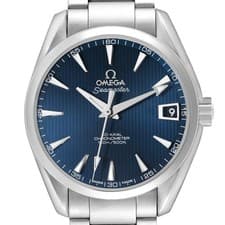 Omega Seamaster Aqua Terra 150M Blue Dial Steel Mens Watch 231.10.39.21.03.001