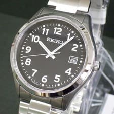SEIKO Selection SBPX155 Solar Black Dial Arabic Numbers Sapphire Glass 10 ATM Wa