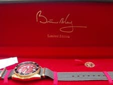 Seiko 5 Sports SBSA160 Brian May Limited Edition Watch Automatic Red w/ Box