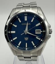 CITIZEN AQ4091-56L Wrist watch Eco Drive Blue Super Titanium Analog Men #1