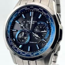 Casio OCEANUS Manta Titanium World Time Solar OCW-S1400 Working