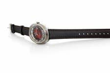 Vintage Rodania Supersport20ATU Swiss Watch Red Dial 1970Mechanical Date Working