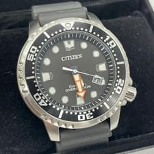Citizen Promaster Marine Diver Date BN0156 05E Watch 44mm Case wrist 20cm