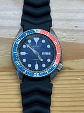 Seiko 7548-700B Diver Quartz 1982 Vintage Watch New Battery Japan