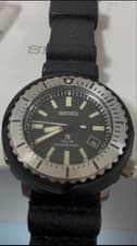 SEIKO V157-0DD0 Diver's Watch Solar Quartz 200m Rubber Strap