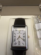 Maurice Lacroix LC2016 Gold Quartz Watch Mens Swiss Made Roman Dial Date