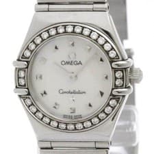 OMEGA Constellation My Choice Diamond MOP Dial Watch 1465.71 Polished BF584196