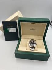 Rolex Explorer Black Dial Stainless Steel Oyster Bracelet Automatic Men's Watch