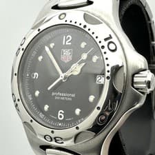 Tag Heuer Kirium WL1112 クォーツ SS 黒文字盤 40mm 中古