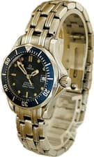 Omega Seamaster Professional 300 2583.80 Quartz Womens Watch Excellent A6392